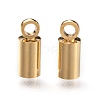 Brass Cord Ends KK-H759-41A-G-1