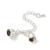 Brass Chain Extender KK-K001-8mm-S-1