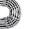 Electroplate Non-magnetic Synthetic Hematite Beads Strands G-J216E-08-2
