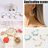 120Pcs 4 Styles 316 Surgical Stainless Steel Wine Glass Charms Rings STAS-BBC0009-37S-7