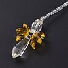 Crystal Fairy Beaded Wall Hanging Decoration Pendant Decoration HJEW-G019-02E-4