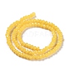 Baking Paint Imitation Jade Glass Bead Strands DGLA-A034-J4MM-A30-2