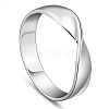 SHEGRACE Rhodium Plated 925 Sterling Silver Rings JR732A-03-1