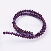 Electroplate Glass Beads Strands LS-EGLA-D020-3x2mm-84-2
