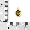 Brass Pave Cubic Zirconia Charms KK-CBA74BF-02G-02-3