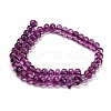 Dyed Imitation Gemstone Glass Beads Strands GL-Z001-03B-07-3