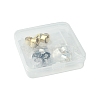 30Pcs 3 Colors 304 Stainless Steel Ear Cuff Findings STAS-FS0001-60-6