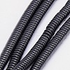 Non-magnetic Synthetic Hematite Beads Strands X-G-J164A-4mm-02-1