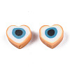 Handmade Polymer Clay Beads CLAY-T019-08H-3