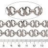 304 Stainless Steel Oval Link Chains CHS-S012-24P-3