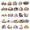 50Pcs Waterproof PVC Dog Cat Stickers Set PW-WG21349-01-2