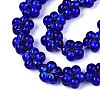 Handmade Silver Foil Glass Beads FOIL-N030-01B-3