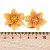 Opaque Resin Pendants CRES-D328-04D-3