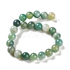 Natural Striped Agate/Banded Agate Beads Strands G-Z060-A01-B01-3