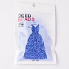 8/0 Frosted Round Glass Seed Beads X-SEED-A008-3mm-M6-2