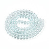 Baking Paint Transparent Glass Beads X1-DGLA-N006-8mm-07-2