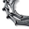 Synthetic Non-Magnetic Hematite Beads Strands G-H303-B23-3