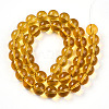 Transparent Glass Beads Strands GLAA-T032-T10mm-23-2