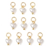 ABS Imitation Pearl Charms PALLOY-JF03222-02-1