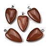 Synthetic Goldstone Pendants G-F820-04P-05-1