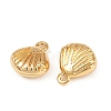 Ocean Theme Brass Charms KK-F902-07F-G-2