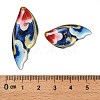 4Pcs 4 Styles Transparent Epoxy Resin Pendants RESI-B032-05B-3