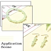 Electroplate Glass Beads Strands EGLA-YW0003-18F-4