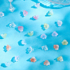 90Pcs 9 Colors Lampwork Beads LAMP-PA0001-12-7