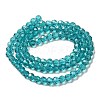 Transparent Glass Beads EGLA-A035-T4mm-D12-3