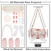 DIY Women's Bowknot Crossbody Bag Making Kits PURS-WH0005-58V-2