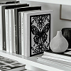 Non-Skid Iron Bookend Display Stands AJEW-WH0548-007-5