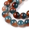 Dyed Natural White Jade Beads Strands G-T138-10mm-210-5-3