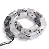 Natural Black Rutilated Quartz Beads Strands G-S269-07-2