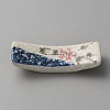 Hand Painting Ceramic Chopsticks Stands AJEW-WH0348-199B-1