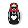 Cool Matryoshka Doll Enamel Pins AL-Z002-01EB-01-1