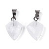 Natural Quartz Crystal Pendants G-N349-18P-08-3