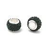 Rondelle Polymer Clay European Beads FIND-U001-01K-1