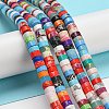 Synthetic Imperial Jasper Dyed Beads Strands G-D077-D01-01-2