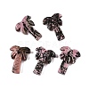 Natural Rhodonite Coconut Tree Pendants G-N342-02D-1
