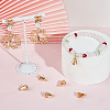 8Pcs Brass Charms KK-BBC0012-11-4