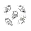SHEGRACE Brass Lobster Claw Clasps XGRQ58035-765P-1