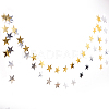   Hanging Paper Star AJEW-PH0017-15-5
