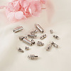 Fashewelry 16Sets 4 Style 304 Stainless Steel Screw Clasps STAS-FW0001-08P-4