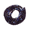Electroplate Glass Beads Strands LS-EGLA-A044-T4mm-L15-3