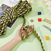 12.5M Polyester Twisted Lip Cord Trim OCOR-WH0071-90B-3