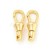Brass Swivel Lobster Claw Clasps KK-K382-06G-1