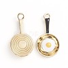 Alloy Enamel Pendants ENAM-TAC0001-14B-3