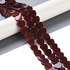 Natural Carnelian Beads Strands G-NH0011-G03-01-2