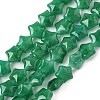 Dyed Natural Malaysia Jade Star Beads Strands G-Z080-A01-05-2
