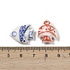 Handmade Porcelain Ceramic Beads PORC-Z003-04B-4